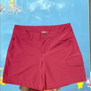 Maroon Eddie Bauer hiking pants size 4